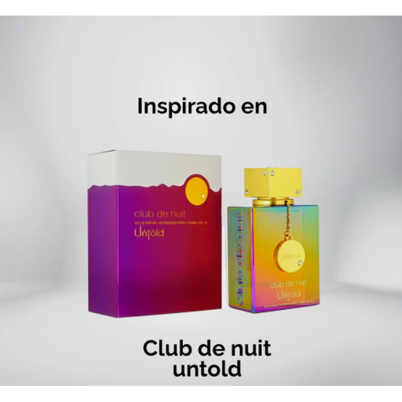 Armaf Club de Nuit untold — inspirado en Armaf Club de Nuit untold