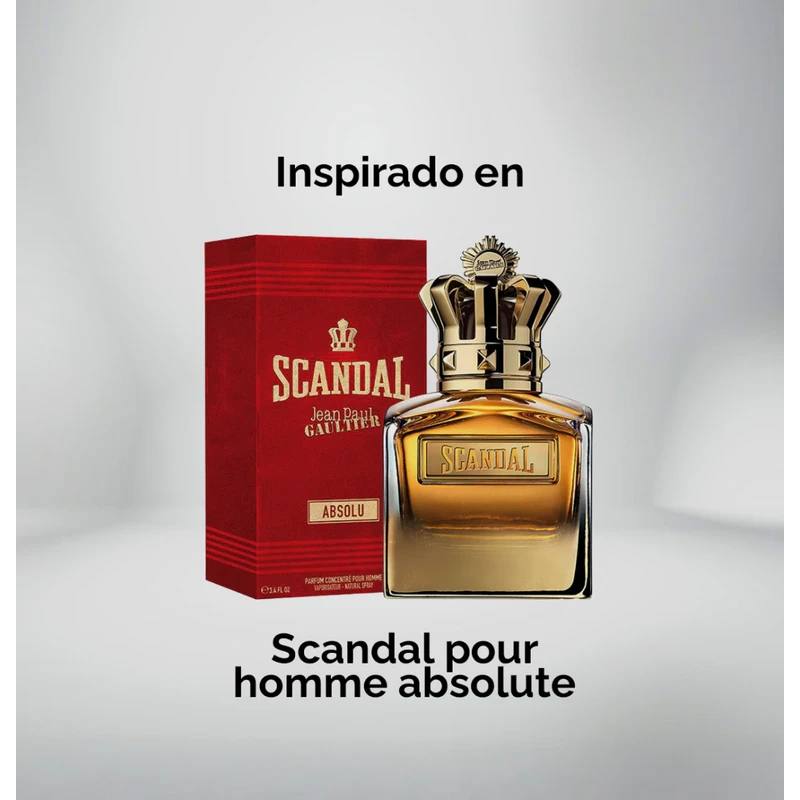Jean Paul Gaultier Scandal Pour Homme Absolu — inspirado en Jean Paul Gaultier Scandal Pour Homme Absolu